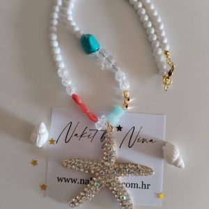 Ogrlica morski motivi - Morska zvijezda